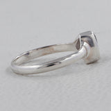 Garnet Silver Rings