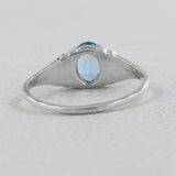 925 Sterling Silver Emerald Rings