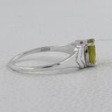 925 Sterling Silver Emerald Rings