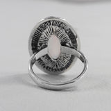 925 Sterling Silver Larimar Ring