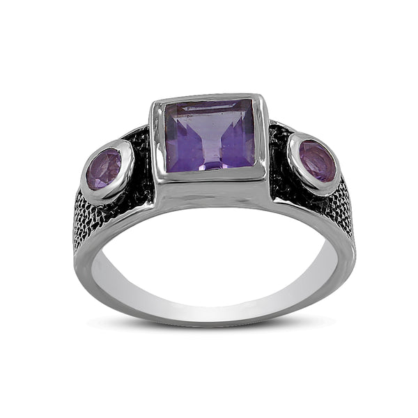 925 Sterling Silver Garnet Rings