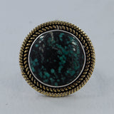 Tibetan Turquoise Silver Ring
