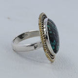 Tibetan Turquoise Silver Ring
