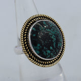 Tibetan Turquoise Silver Ring