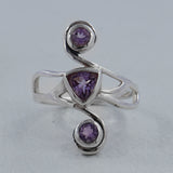 925 Silver Blue Topaz Rings
