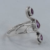 925 Silver Blue Topaz Rings