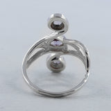 925 Silver Blue Topaz Rings