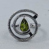 925 Silver Mystic Quartz Rings