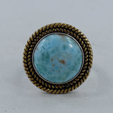 Tibetan Turquoise Silver Ring