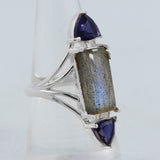 Tiger Eye Silver Rings