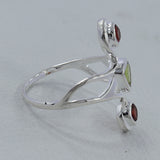 925 Silver Blue Topaz Rings
