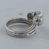 925 Sterling Silver Pearl Rings