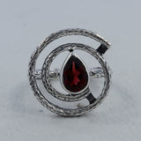 925 Silver Mystic Quartz Rings