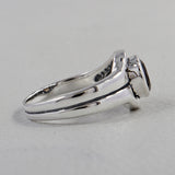 925 Sterling Silver Smoky Quartz Rings