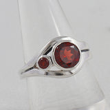 925 Sterling Silver Smoky Quartz Rings