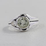 925 Sterling Silver Smoky Quartz Rings