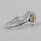 925 Sterling Silver Smoky Quartz Rings