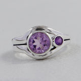 925 Sterling Silver Smoky Quartz Rings
