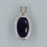 925 Sterling Silver Amethyst Pendants