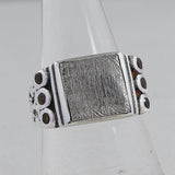 925 Sterling Silver Meteorite Rings