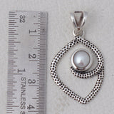 925 Sterling Silver Pearl Pendants