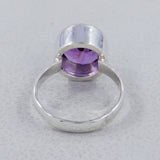 925 Sterling Silver Amethyst Ring