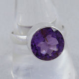 925 Sterling Silver Amethyst Ring