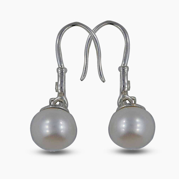 Pearl Silver Earrings