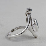 Blue Topaz Sterling Silver Rings