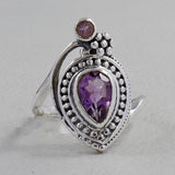 Blue Topaz Sterling Silver Rings