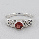 925 Sterling Silver Blue Topaz Ring