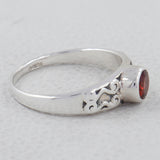 925 Sterling Silver Blue Topaz Ring