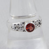 925 Sterling Silver Blue Topaz Ring