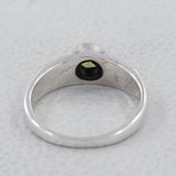 925 Sterling Silver Blue Topaz Ring