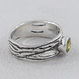 925 Sterling Silver Garnet Rings