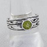 925 Sterling Silver Garnet Rings