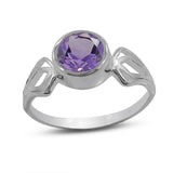 Blue Topaz Silver Rings