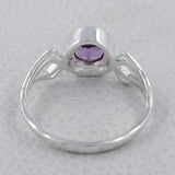 Blue Topaz Silver Rings