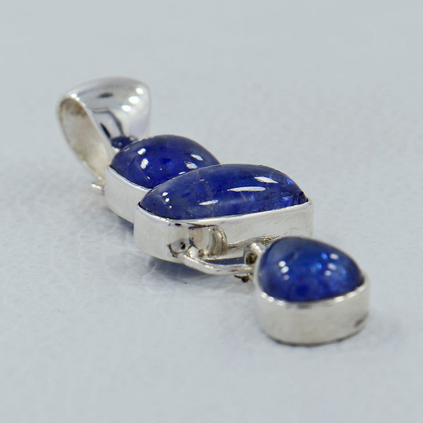 925 Sterling Silver Tanzanite Pendants