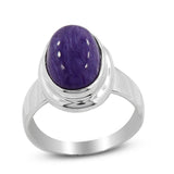 925 Sterling Silver Larimar Ring