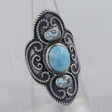 Rainbow Moonstone Silver Rings