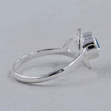 Natural Amethyst Silver Ring