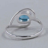 Natural Amethyst Silver Ring