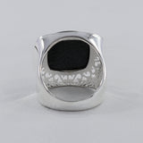 Dendritic Opal Silver Rings