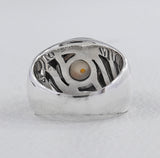 925 Sterling Silver Larimar Ring