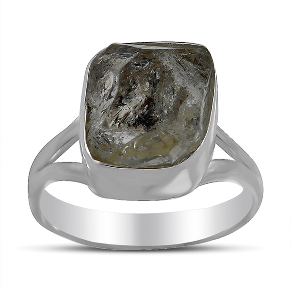925 Sterling Silver Pyrite Ring