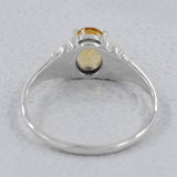 925 Sterling Silver Emerald Rings