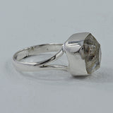 925 Sterling Silver Pyrite Ring