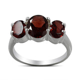 925 Sterling Silver Blue Topaz Rings