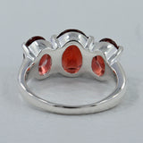 925 Sterling Silver Blue Topaz Rings